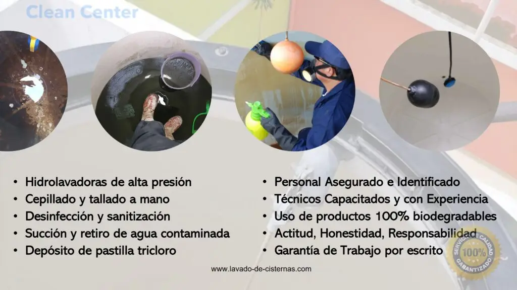 Lavado de Cisternas en Tláhuac